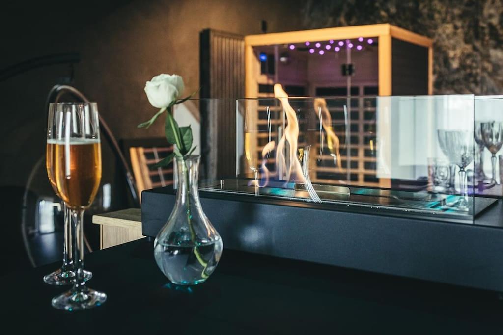 Le Duplex De L'Etoile Home Cinema Jacuzzi Et Sauna Privatif Longmesnil Экстерьер фото